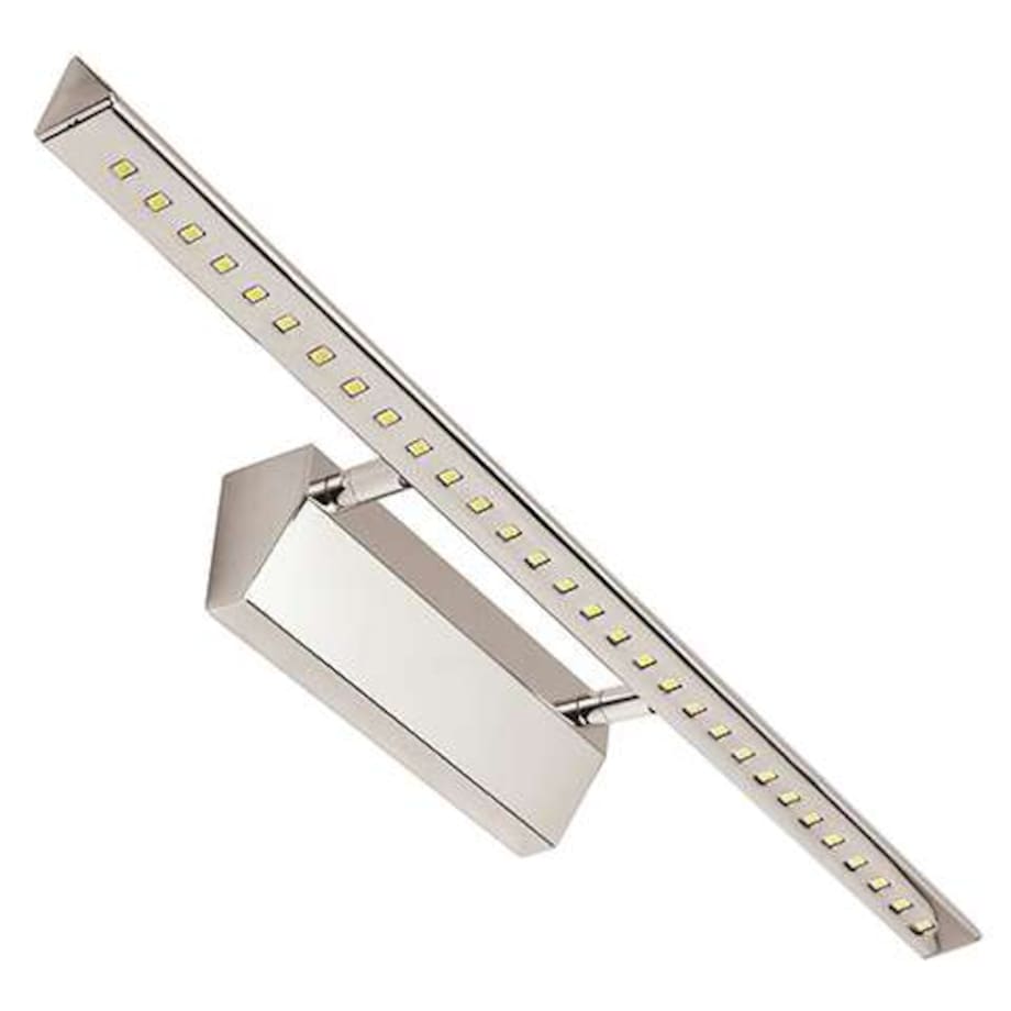 Kinkiet LAMPA ścienna ALBATROS-4 HL6652L 02482 Ideus metalowa OPRAWA galeryjka LED 6W 4200K listwa nad obraz chrom