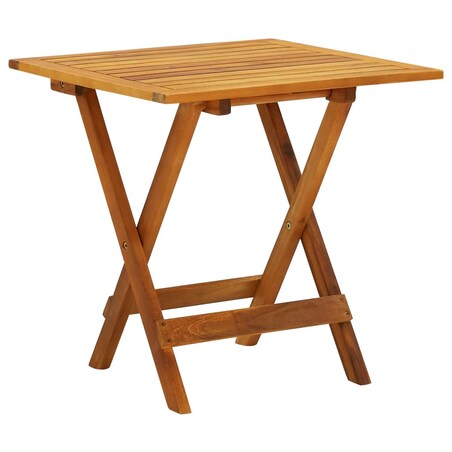 vidaXL Stolik bistro, 46x46x47 cm, lite drewno akacjowe