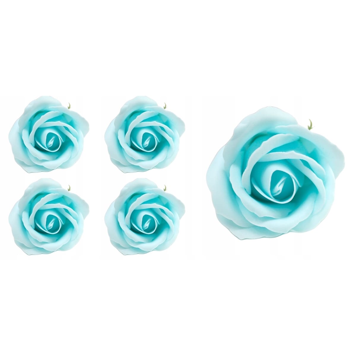 PACHNĄCA MYDLANA RÓŻA z mydła na bukiet prezent 5x