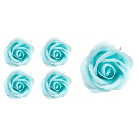 PACHNĄCA MYDLANA RÓŻA z mydła na bukiet prezent 5x