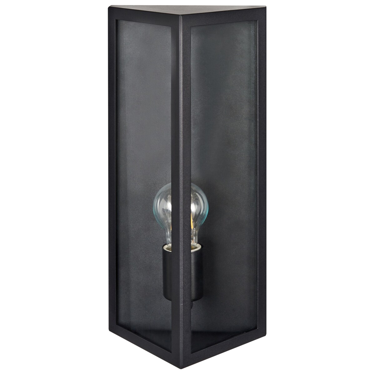 Lampa ścienna ogrodowa PACTOLUS Czarny