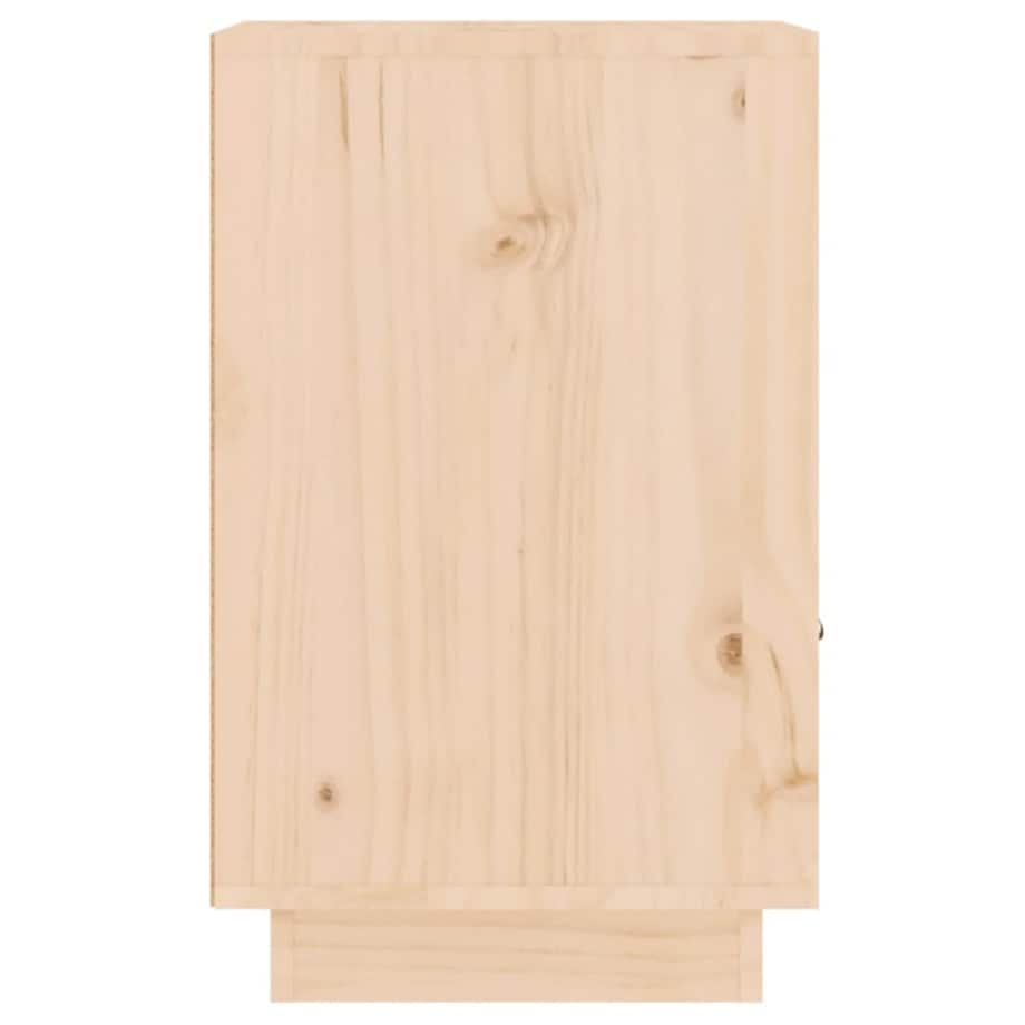 vidaXL Szafka nocna, 40x34x55 cm, lite drewno sosnowe