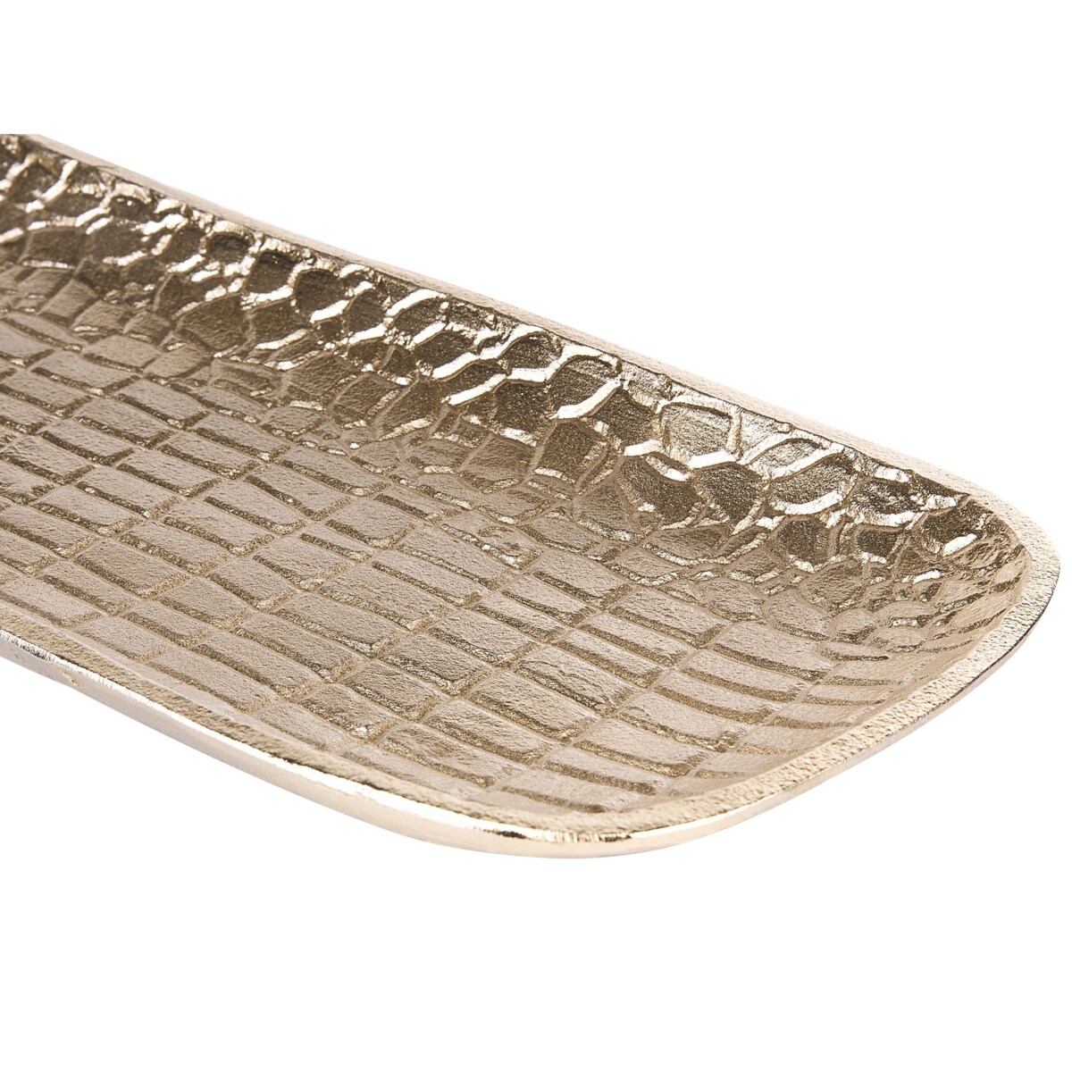 Zestaw 2 pater dekoracyjnych złoty BRANTAS