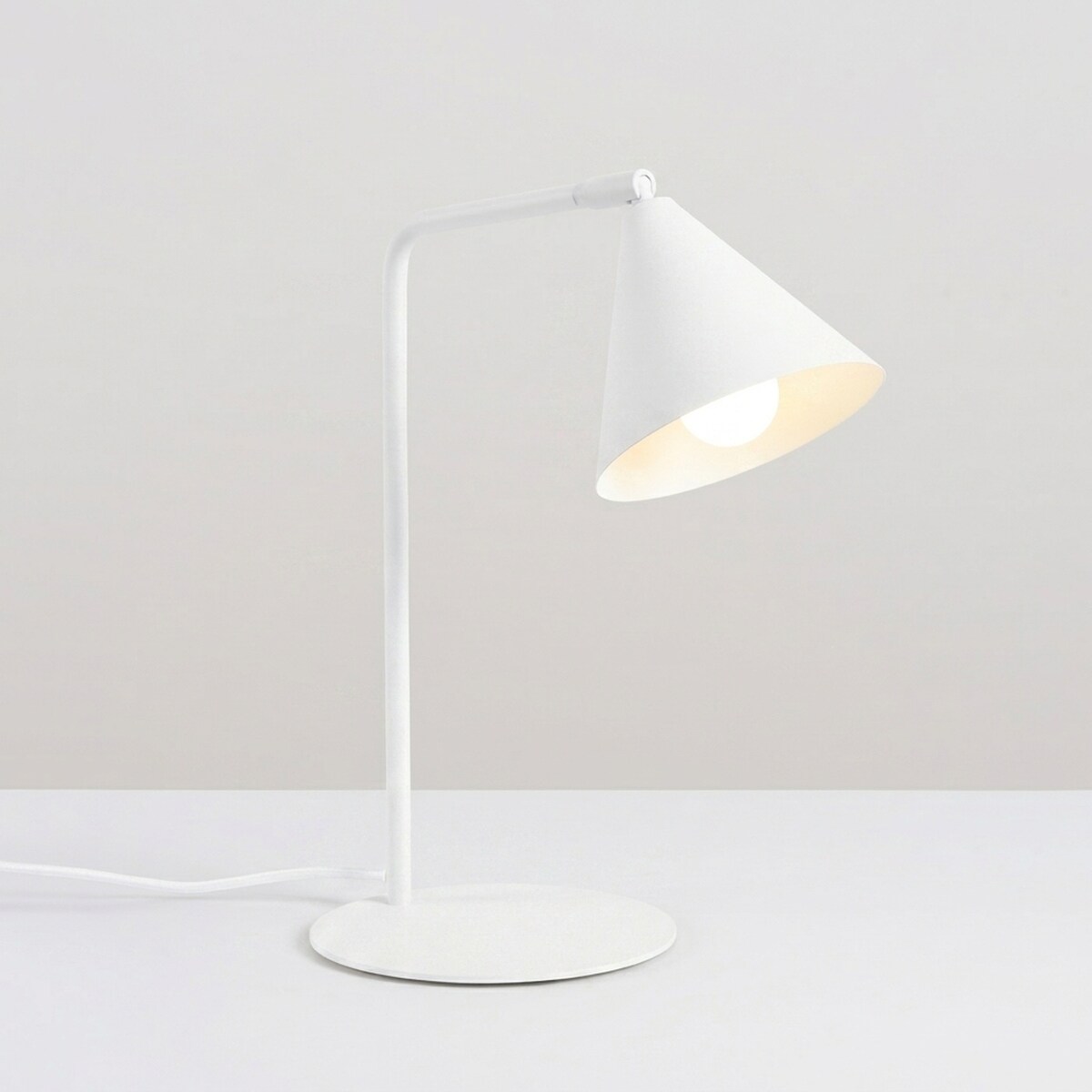 Lampa biurkowa NOX biała