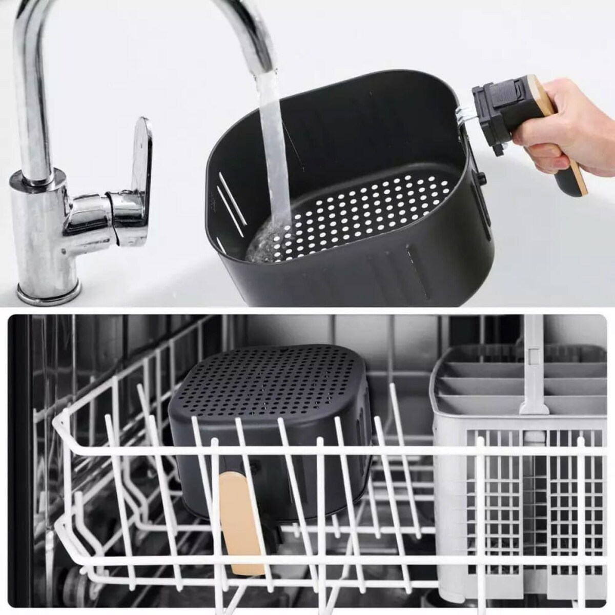 Frytownica beztłuszczowa zielona 7.7L 1800W frytkownica KLAUSBERG Air Fryer