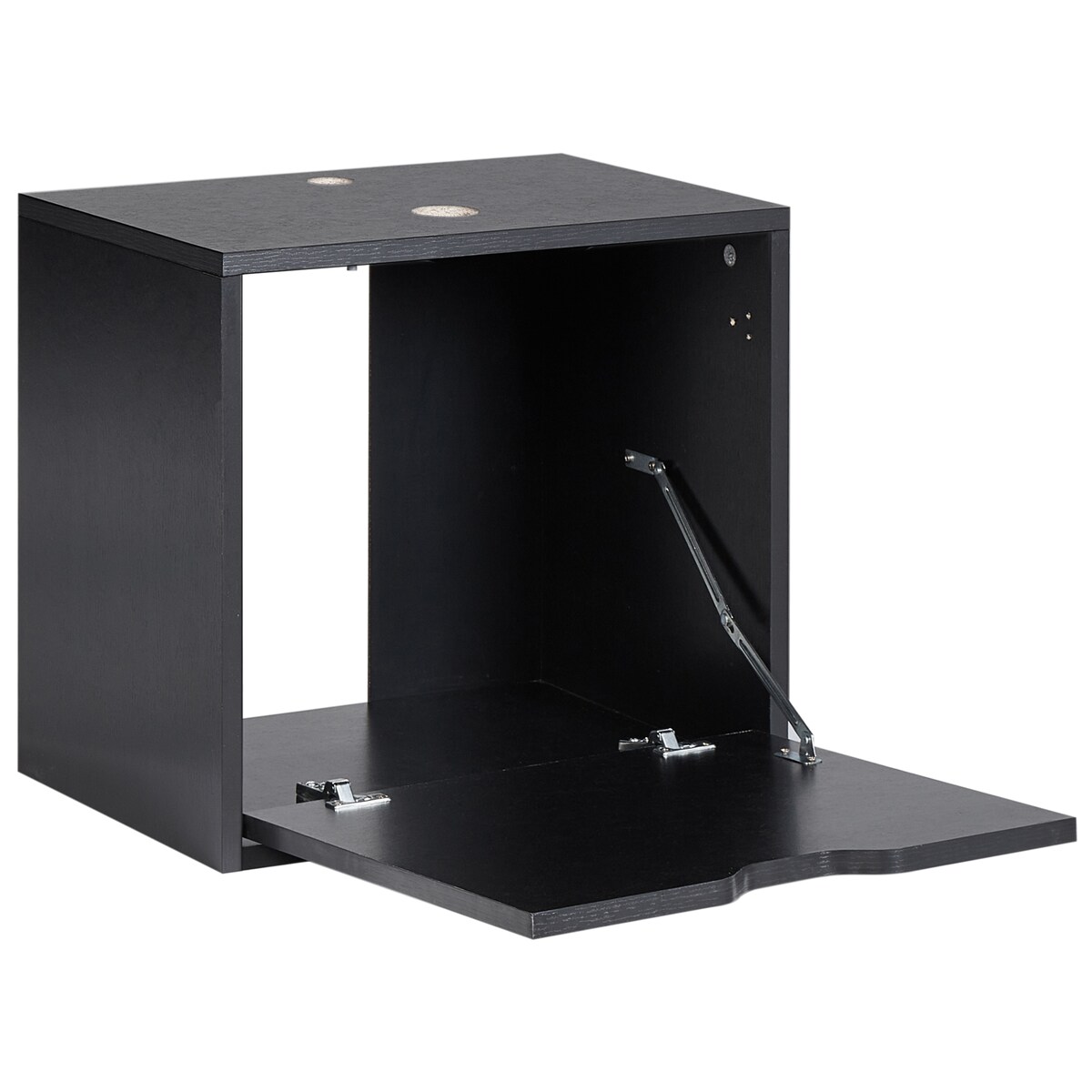 Szafka łazienkowa wisząca pod umywalkę SUZANO 45 cm Czarny