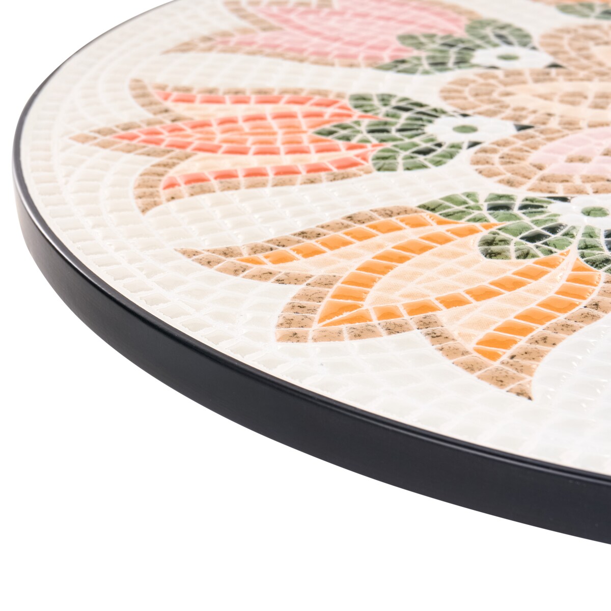 Stolik bistro SETTALA 60 cm 60 cm Metal Kolorowy