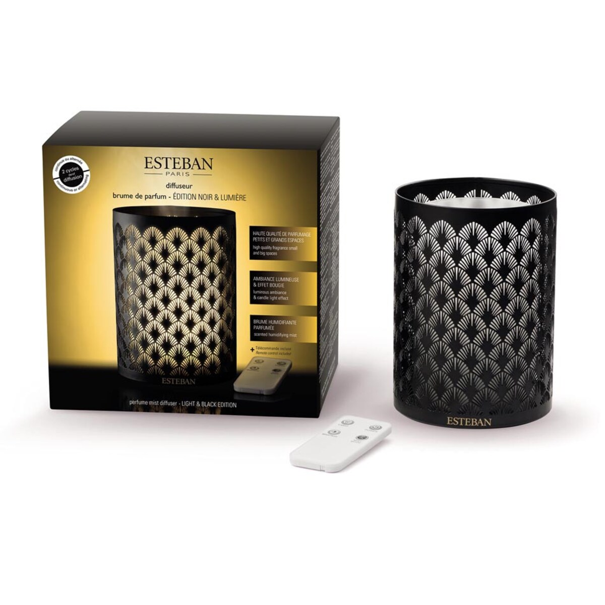 Dyfuzor mgiełki zapachowej Edition Noir & Lumiere, Esteban