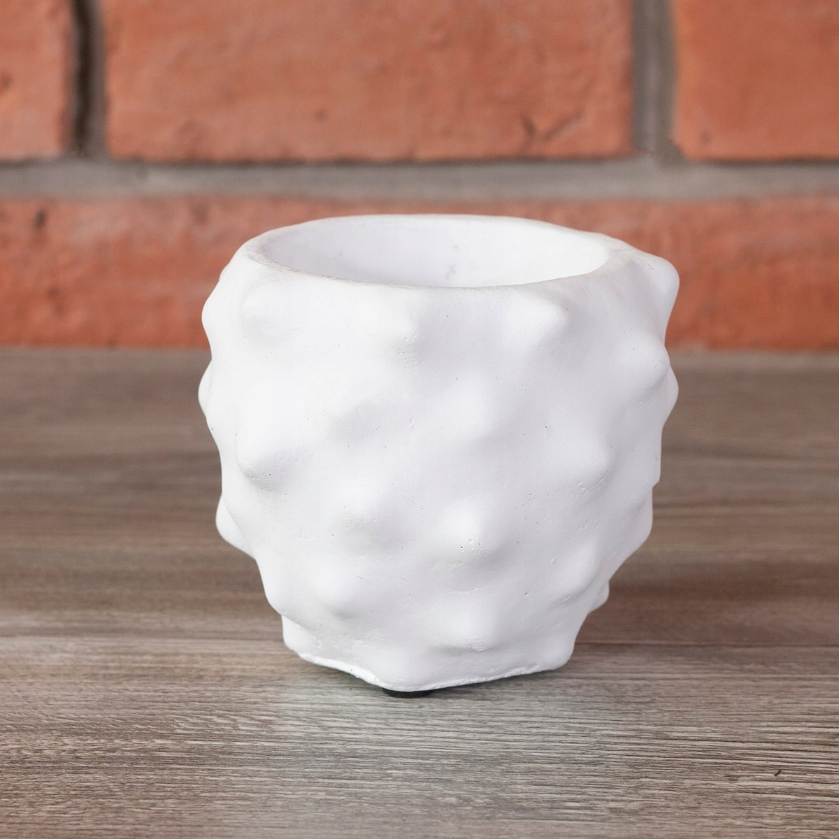 DONICA KRITA biała betonowa śr. 9cm