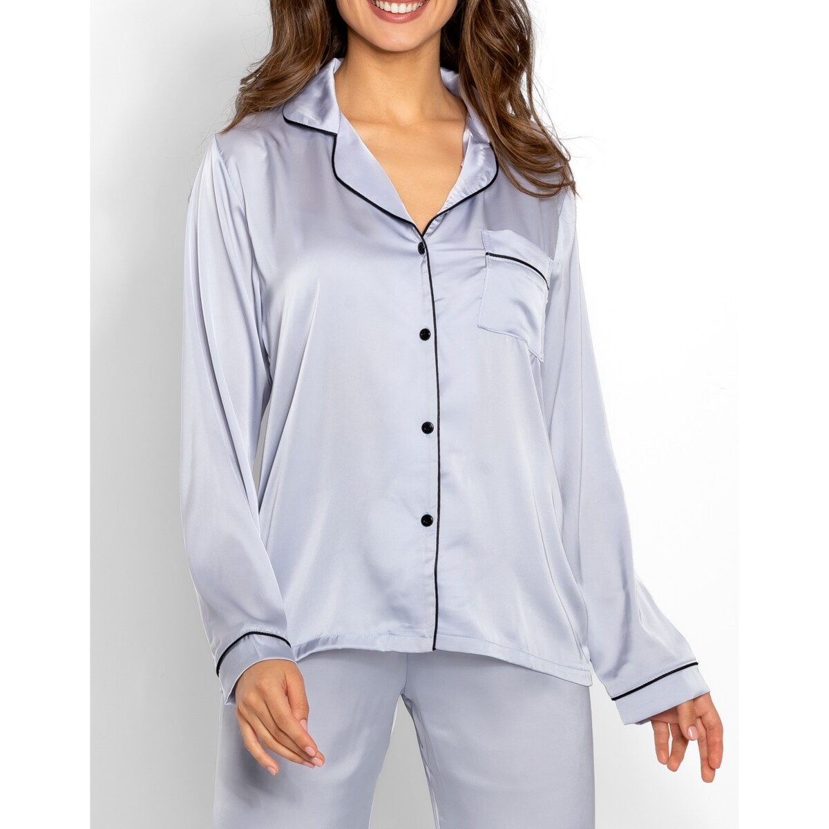 Piżama Classic Look Silver Silver, XL