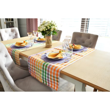 Obrus Rainbow Gingham