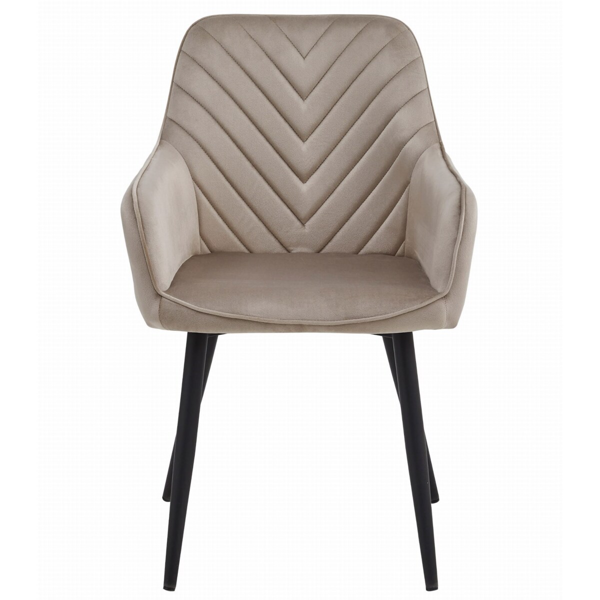 Krzesło Do Jadalni Kuchni Salonu Nana Ciemnobeżowe