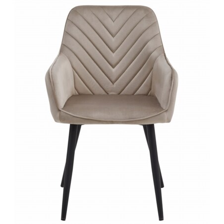 Krzesło Do Jadalni Kuchni Salonu Nana Ciemnobeżowe