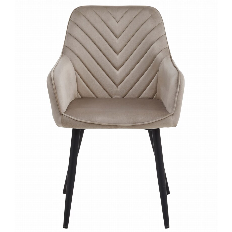 Krzesło Do Jadalni Kuchni Salonu Nana Ciemnobeżowe