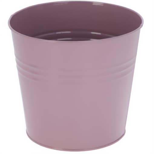 Cynkowa osłonka na doniczkę, 17 x 15 cm