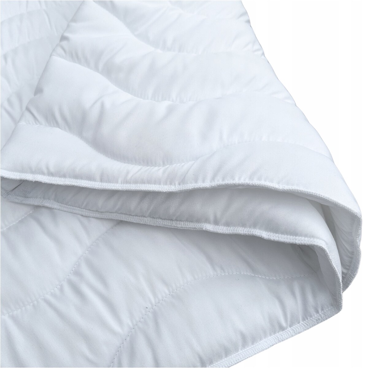 Kołdra Zimowa 200X200 Cm Antyalergiczna Mikrofibra Włókno Silikonowe Pikowana