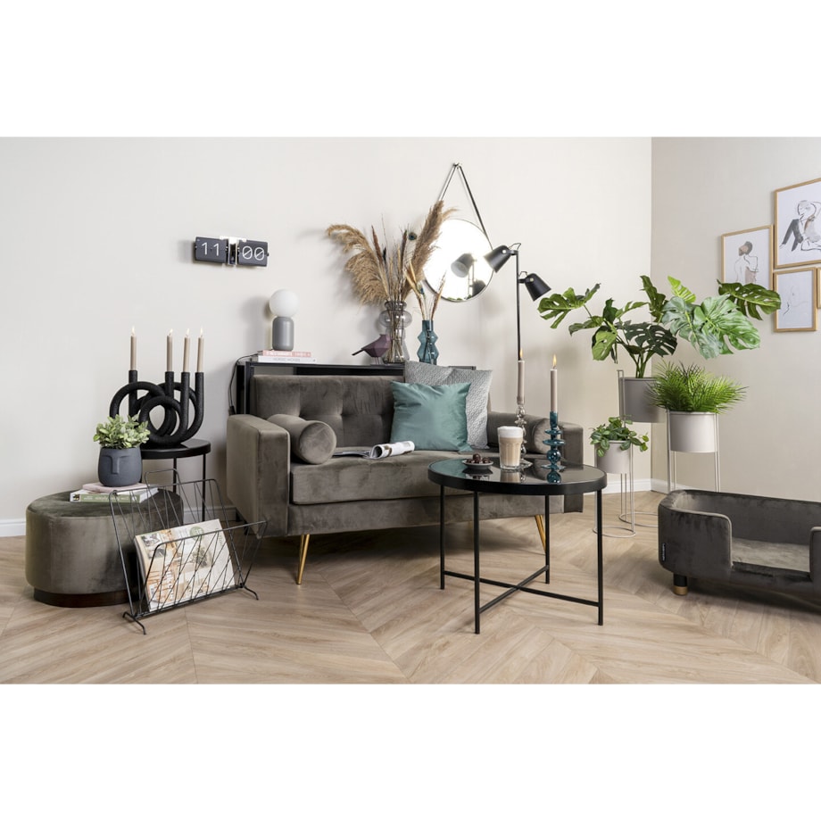 Gazetnik metalowy z uchwytem, RASTER