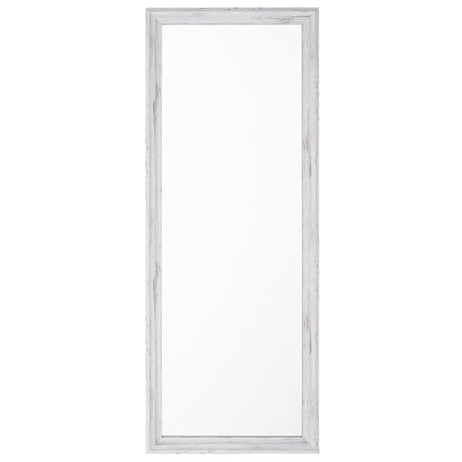 Lustro ścienne 50 x 130 cm białe BENON