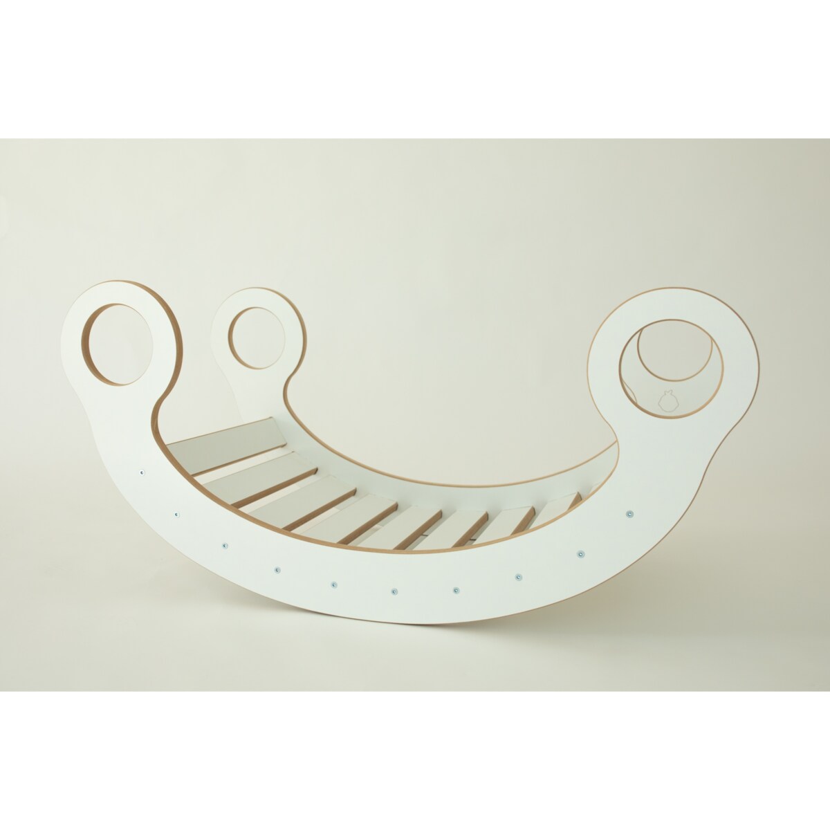 Bujak z Poduszką Beż Ścianka Krzesło Blat Zestaw CERTYFIKOWANE