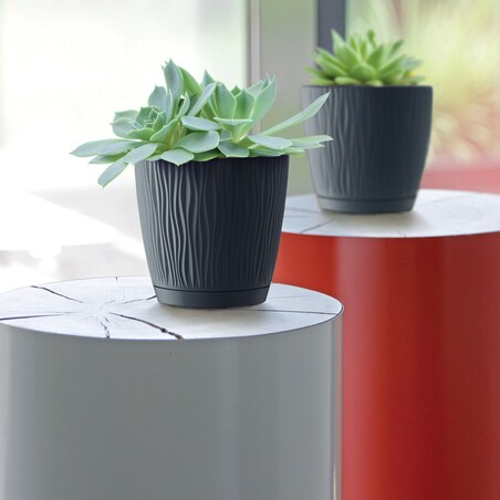 Doniczka Okrągła Z Podstawką Osłonka Domowa Ogród