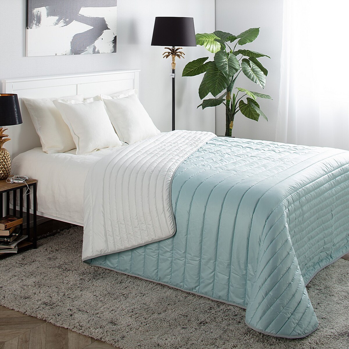 Narzuta pikowana Soft Touch 220x240cm Mint 220x1