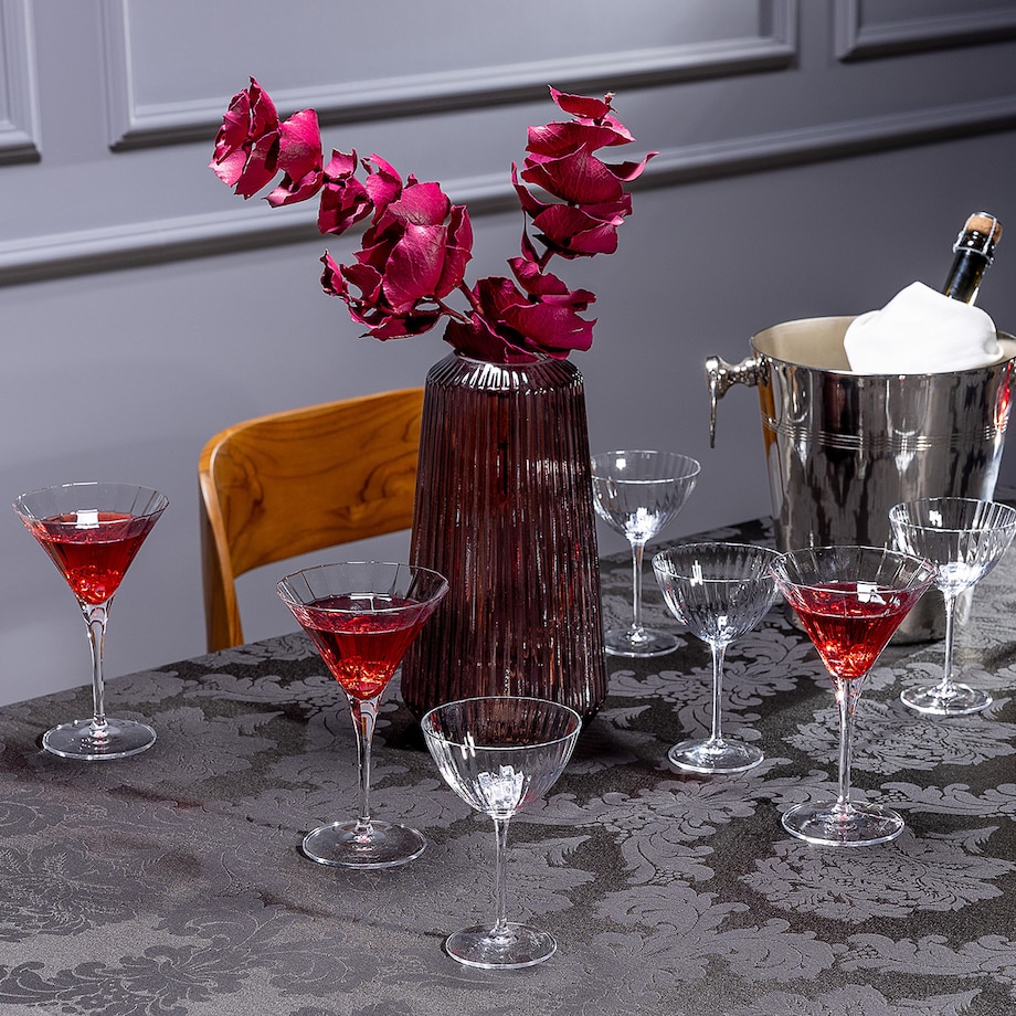 Kieliszki do martini Chetti 6szt. 260ml, 11,5 x 8,4 x 18,6 cm