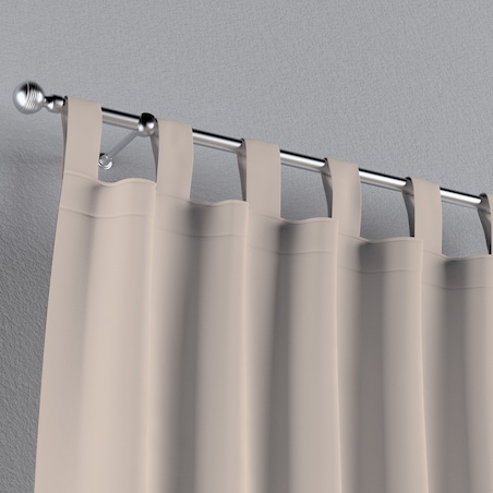 Zasłona na szelkach 1 szt. 130x260 jasnobeżowy