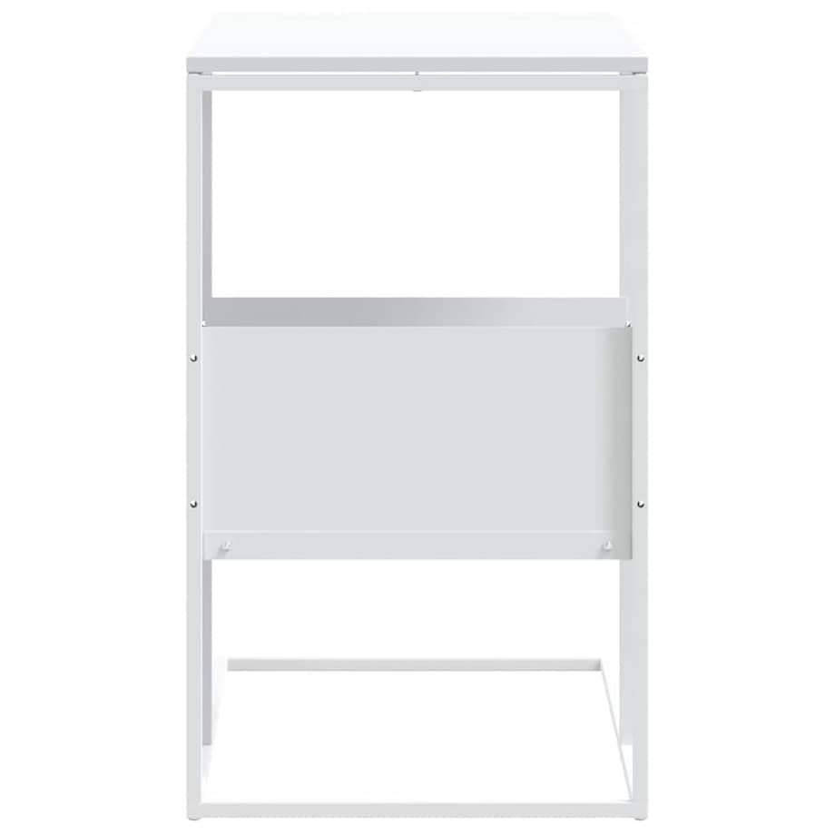 vidaXL Stolik boczny, biały, 55x36x59,5 cm, materiał drewnopochodny