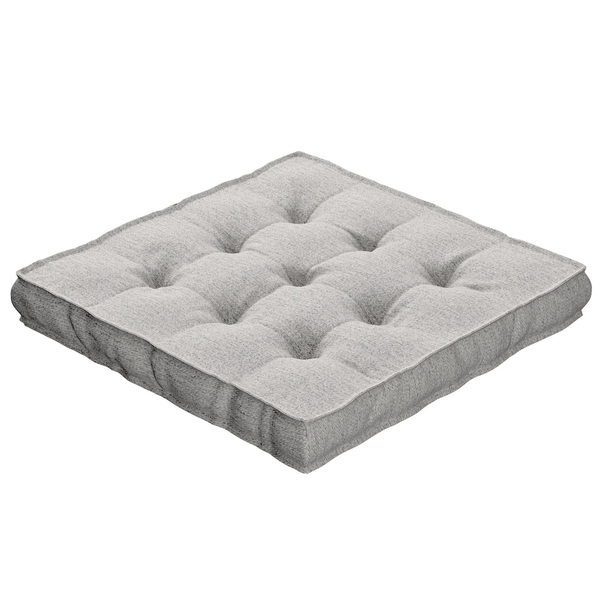 Poduszka na krzesło Kuba, szaro-beżowy, 40 x 40 x 6 cm, Madrid