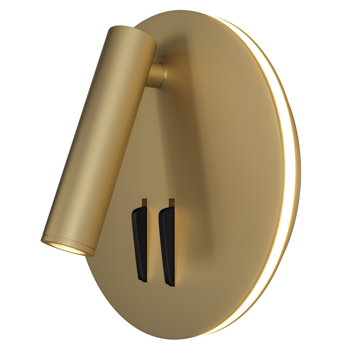 Spot kinkiet naścienny Los 176 C176-WL-01-6W-MG LED 9W złoty