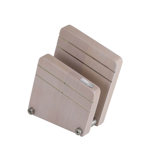 Podwójny magnetyczny blok na noże z drewna bukowego Artelegno Milano - Jasnobrązowy