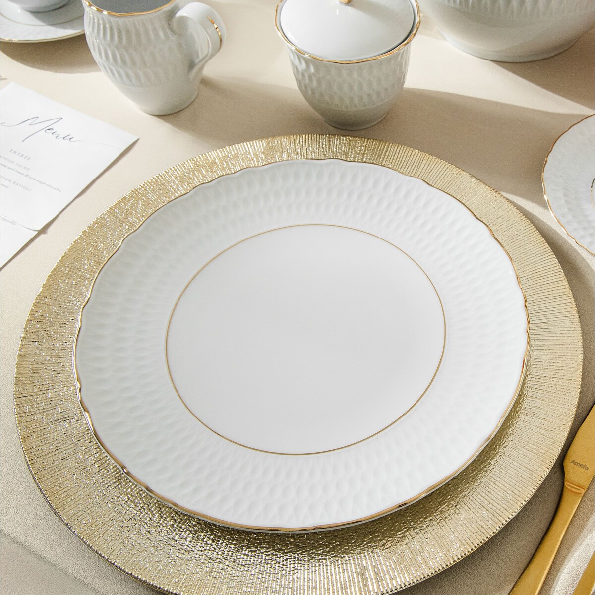 Konsimo SOFIA Talerz obiadowy 6 szt.