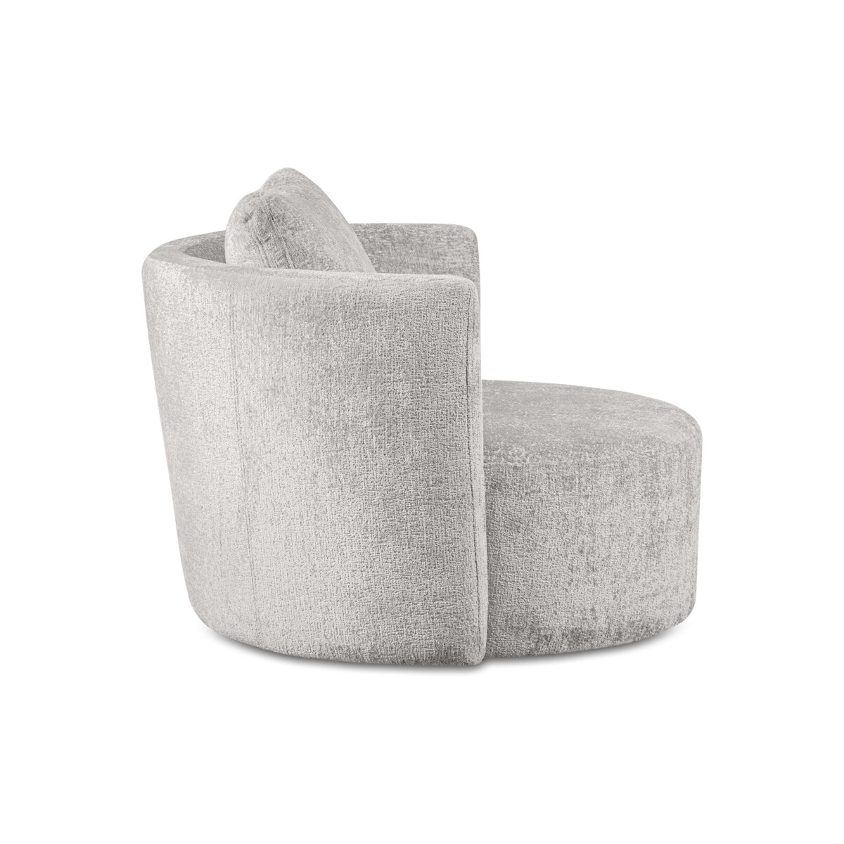 KONSIMO RAGGI Fotel obrotowy popielaty