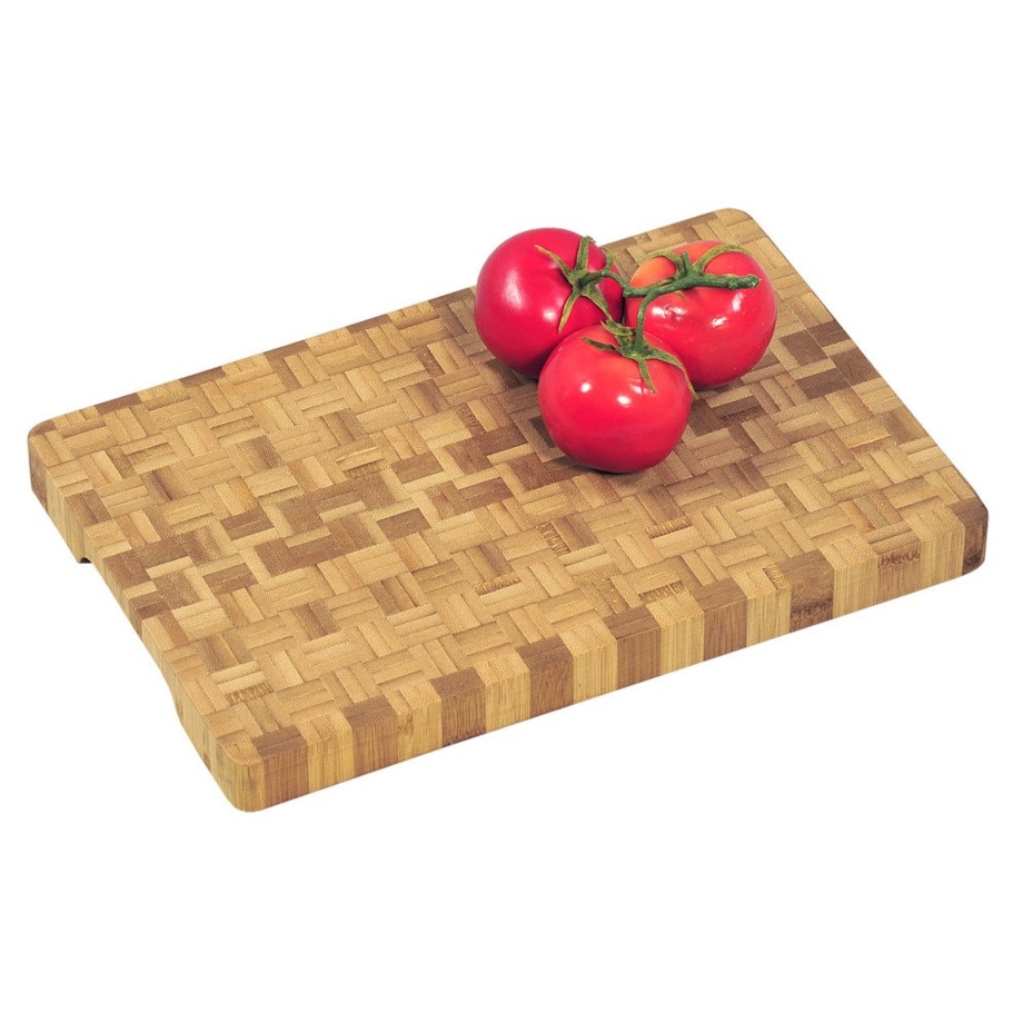 Deska do krojenia z drewna bambusowego,gruba taca kuchenna firmy KESPER
