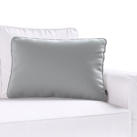 Poszewka Gabi na poduszkę prostokątna 60x40 ciemno szary welwet