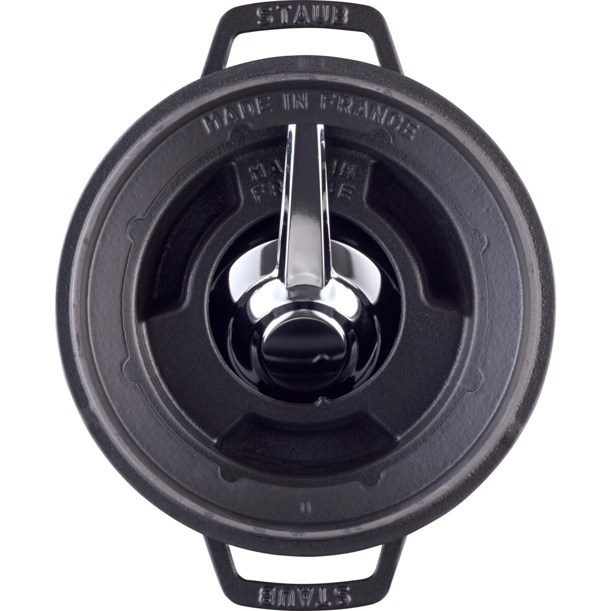 Zestaw do fondue Staub - 20 cm, Czarny