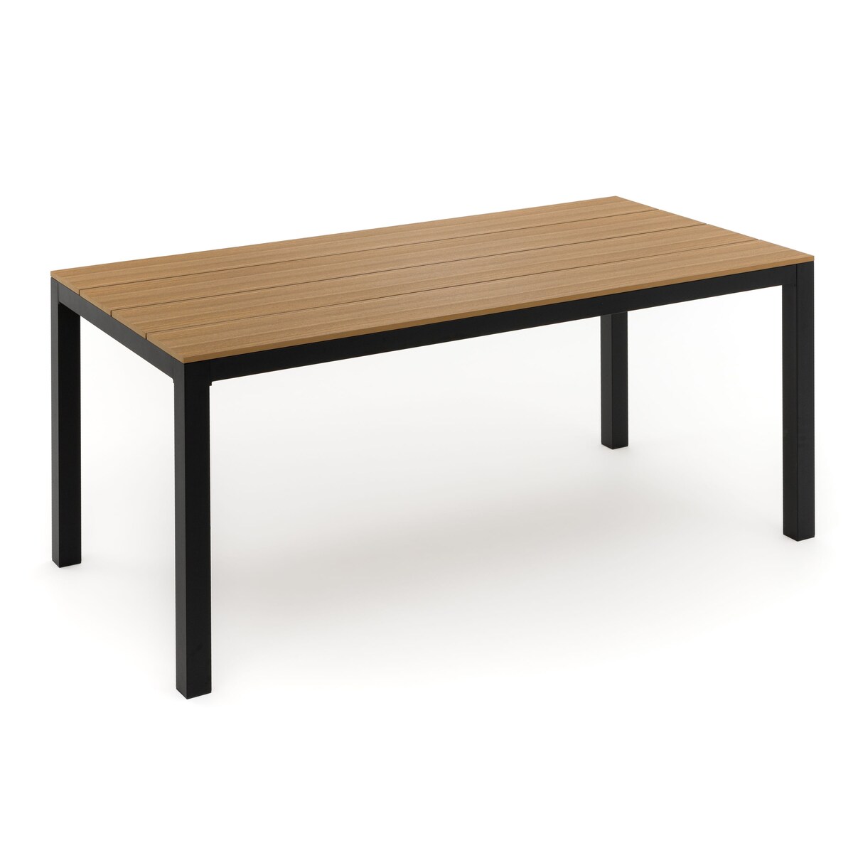 Zestaw mebli ogrodowych aluminiowe nowoczesne ATOL grafitowo beżowe