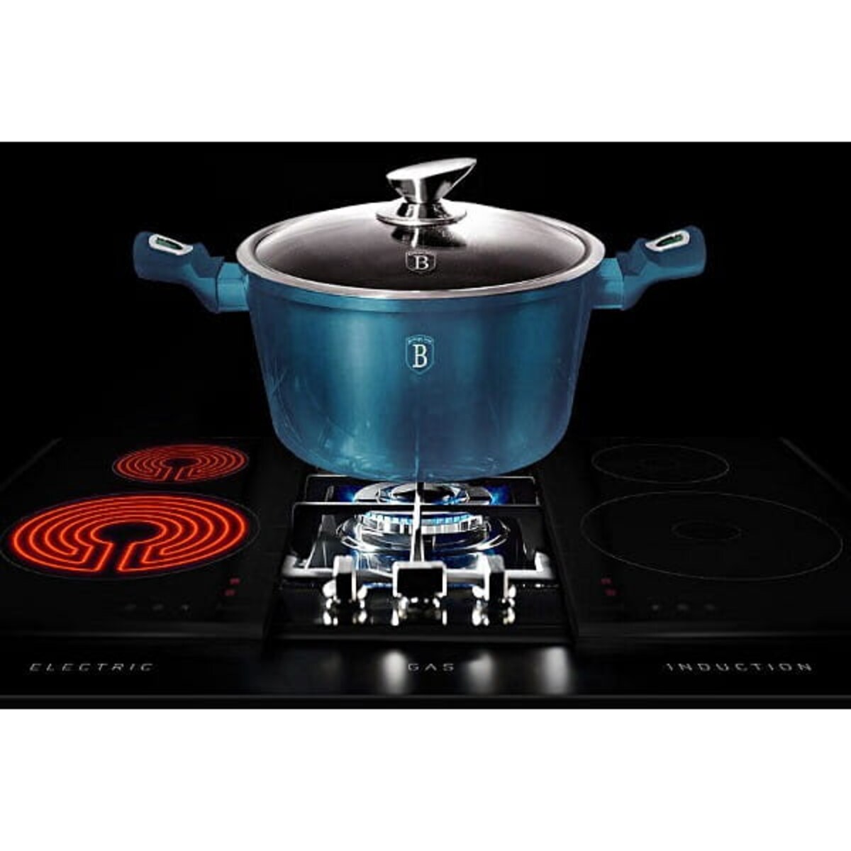 Zestaw 10 elementów garnki, akcesoria Berlinger Haus BH-6152