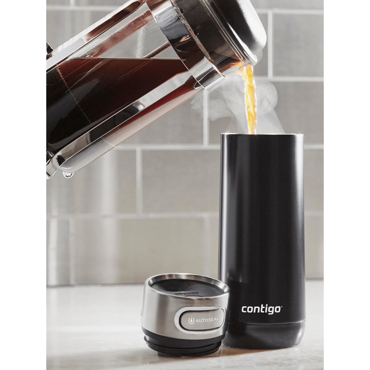 Kubek termiczny Contigo Luxe Autoseal 470ml - Licorice