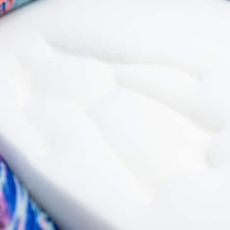 Kanapa ortopedyczna welurowa "Psychofanka" - Rozmiar: L