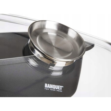 BRYTFANKA garnek z dozownikiem na mięso makarony dania obiad prezent święta