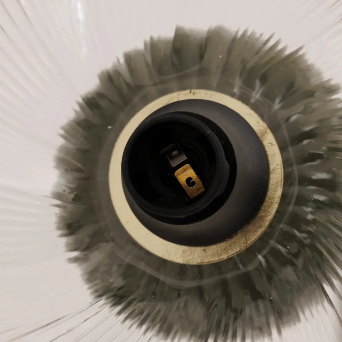 Lampa stołowa ceramiczna, khaki, Phylas