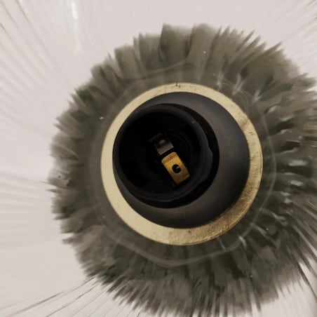 Lampa stołowa ceramiczna, khaki, Phylas