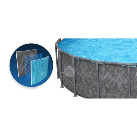 Basen stelażowy ogrodowy 671x132cm Bestway 561JZ