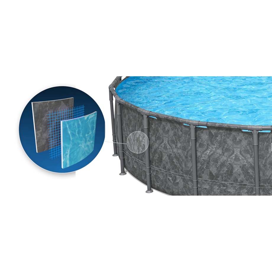 Basen stelażowy ogrodowy 671x132cm Bestway 561JZ