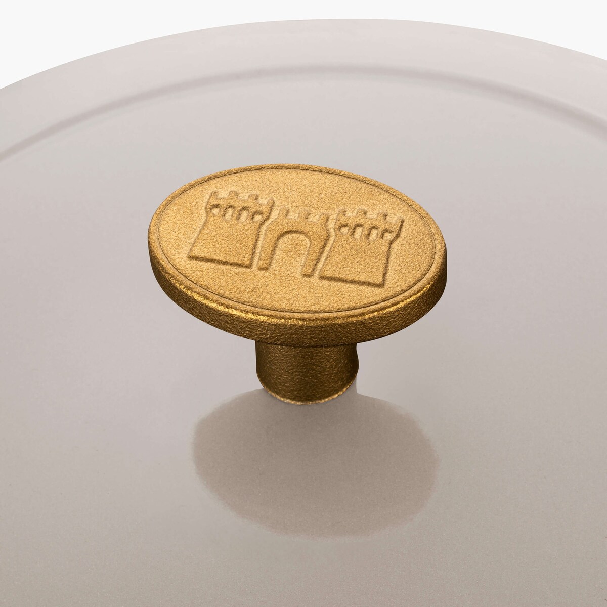 Garnek żeliwny okrągły Ballarini Bellamonte - 5.5 ltr, Kość słoniowa