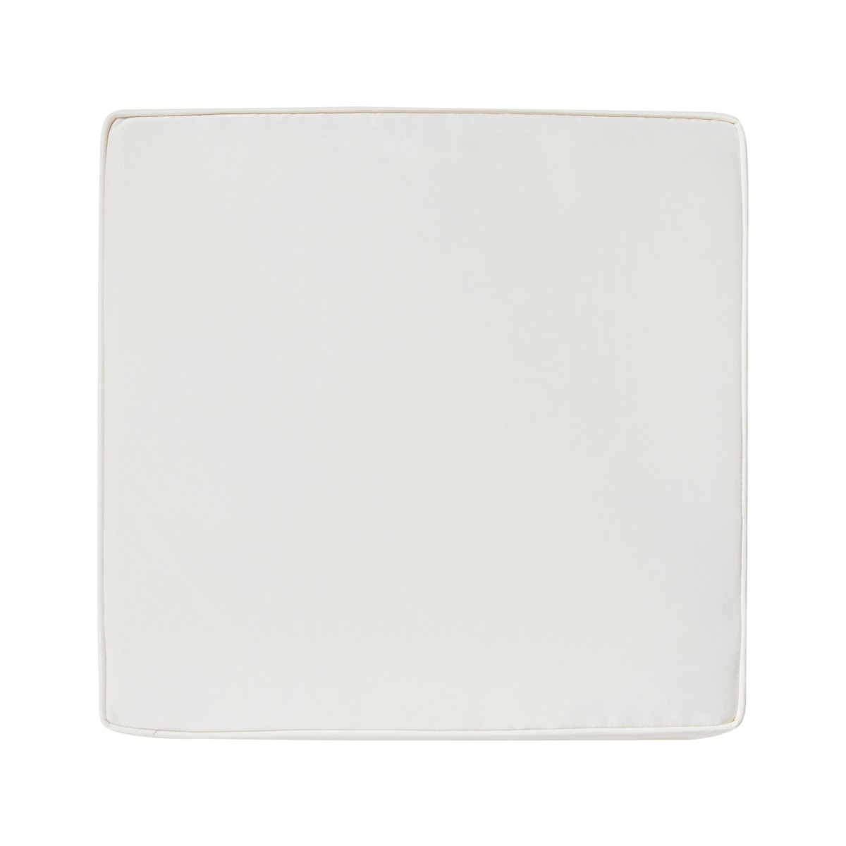 Zestaw 2 krzeseł ogrodowych z poduszkami AZZANELLO Drewno akacjowe Złamana biel