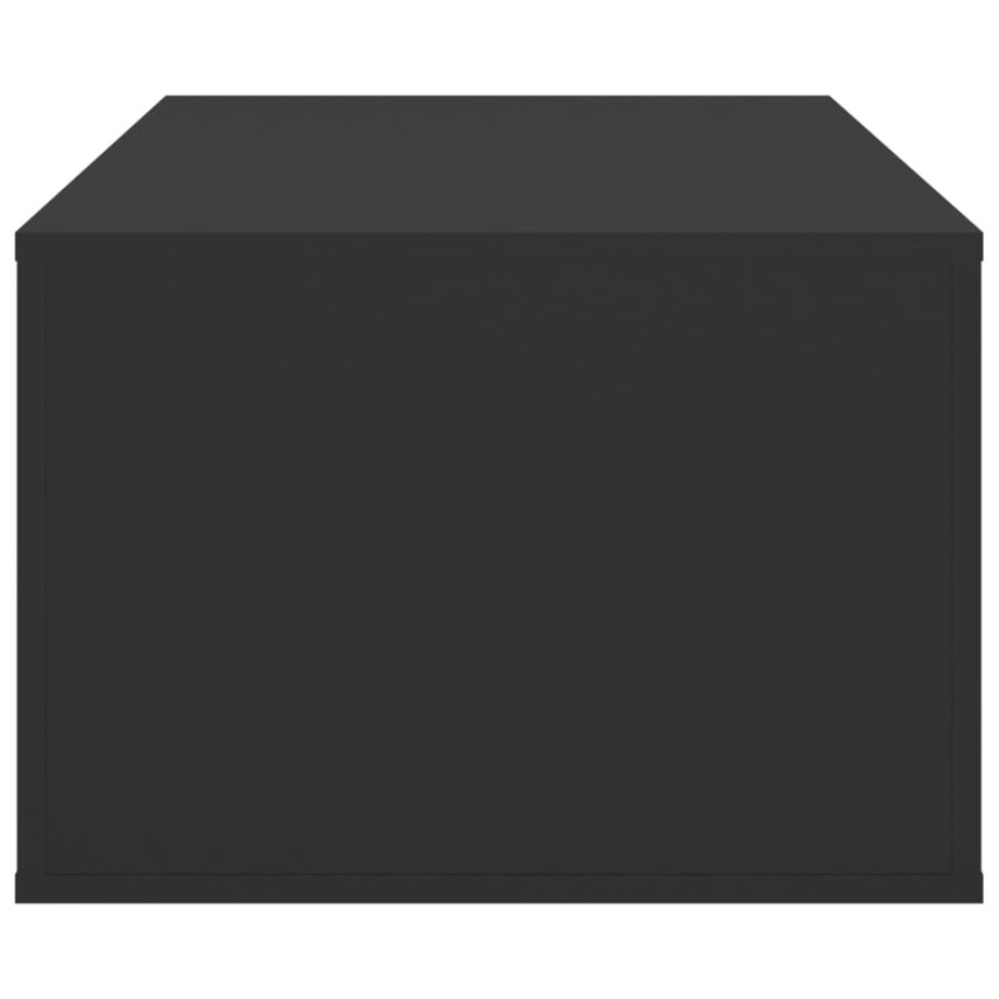 vidaXL Stolik kawowy, czarny, 100x50,5x35 cm, materiał drewnopochodny