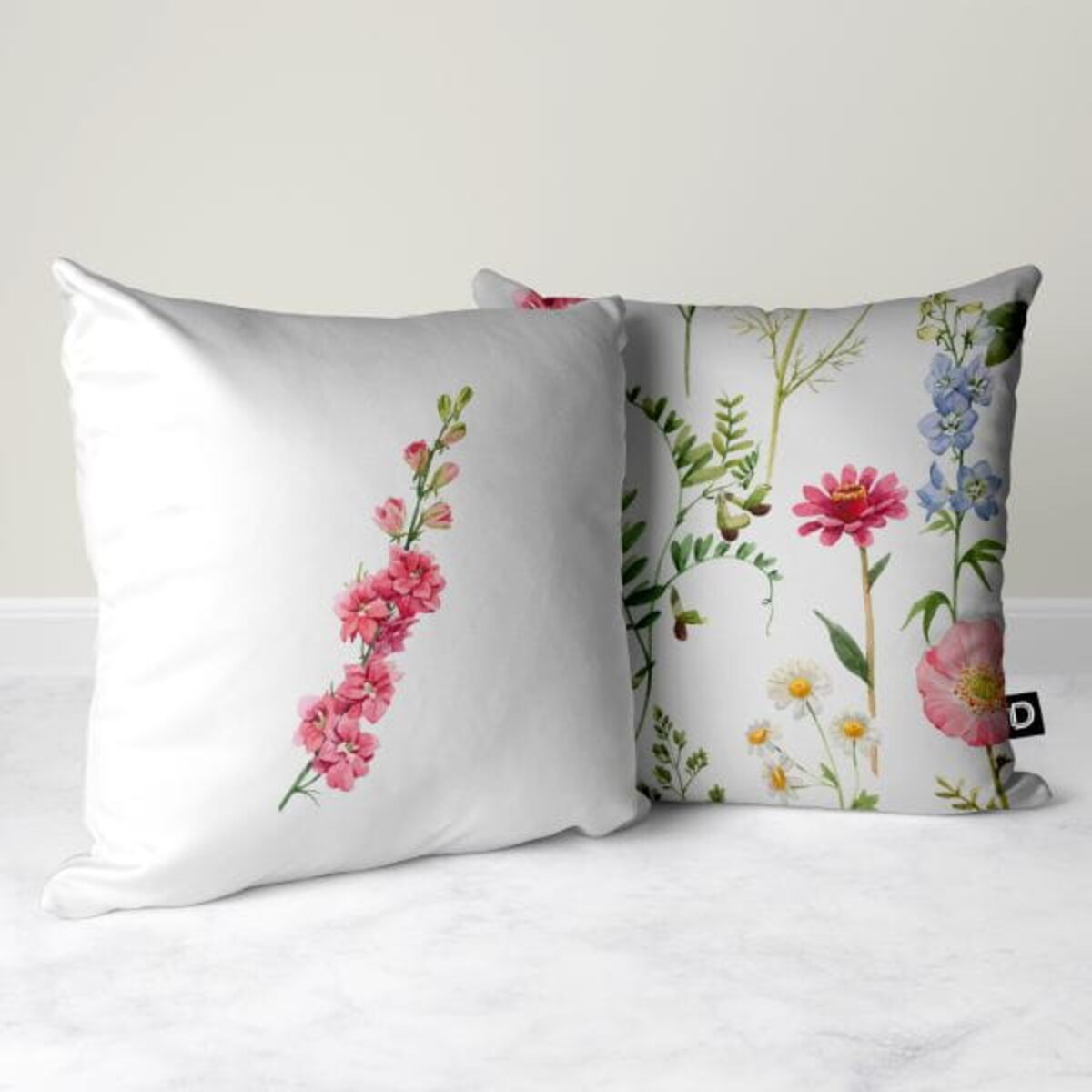 Poszewka dekoracyjna SPRING wzór SP17 | sielski ogród - 40 x 40 cm