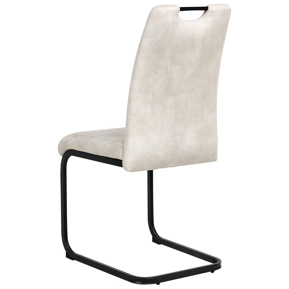 Zestaw 4 krzeseł do jadalni CISCO Jasnobeżowy